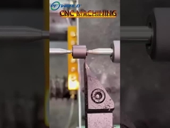 Demonstração da linha de produção de torneamento CNC automatizado