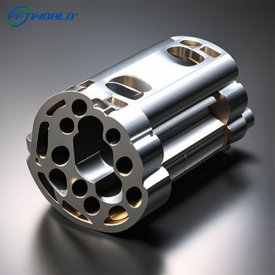 Peças de processamento CNC de alumínio de precisão acabamento de superfície de prova para aplicações de baixa flexibilidade